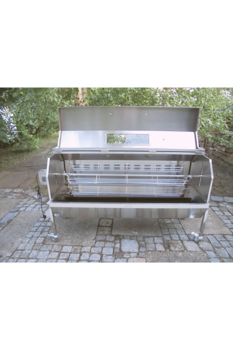 Grill pour cochon de lait à gaz XXL, grill pour agneau, grill à broche, barbecue