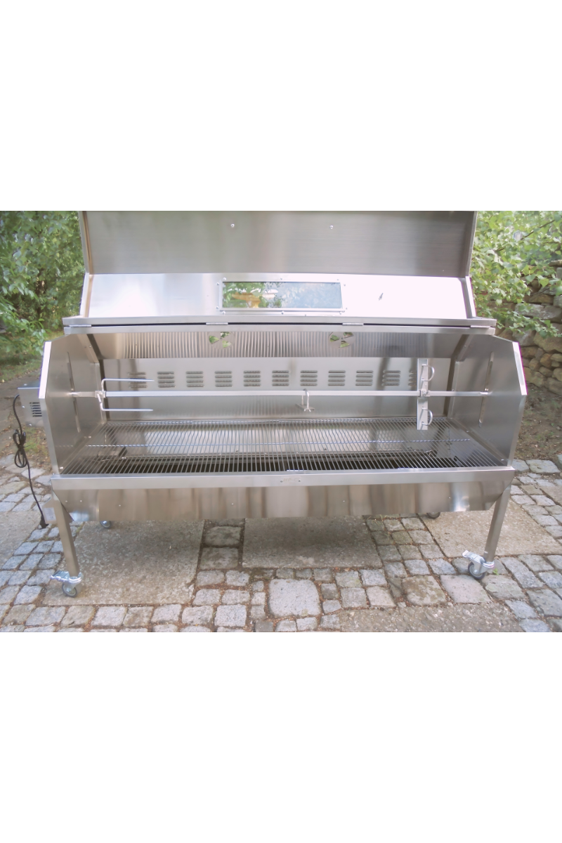 Grill pour cochon de lait à gaz XXL, grill pour agneau, grill à broche, barbecue