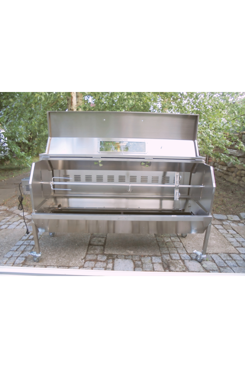 Grill pour cochon de lait à gaz XXL, grill pour agneau, grill à broche, barbecue