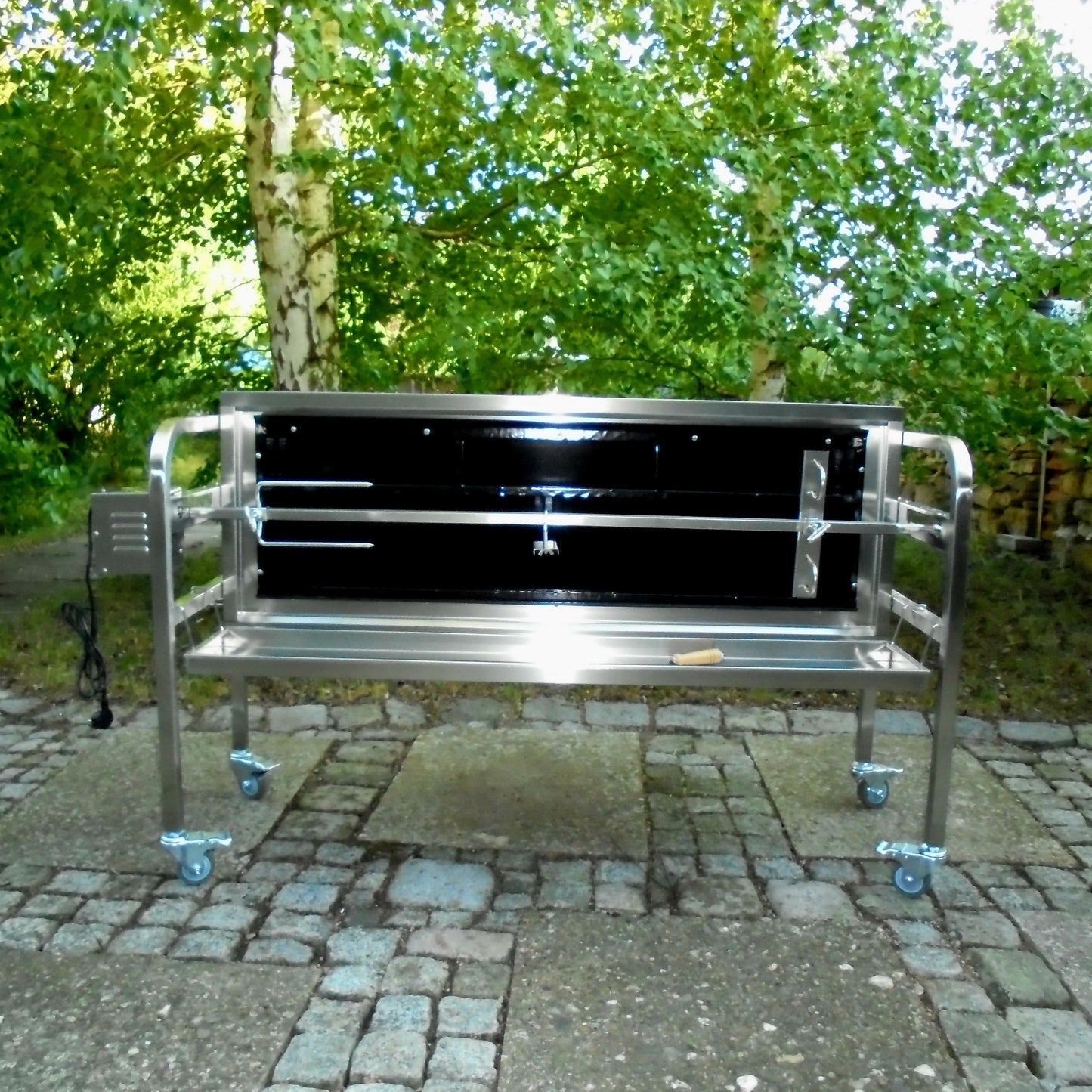 XXL suckling pig grill lamb grill spit grill vertical grill