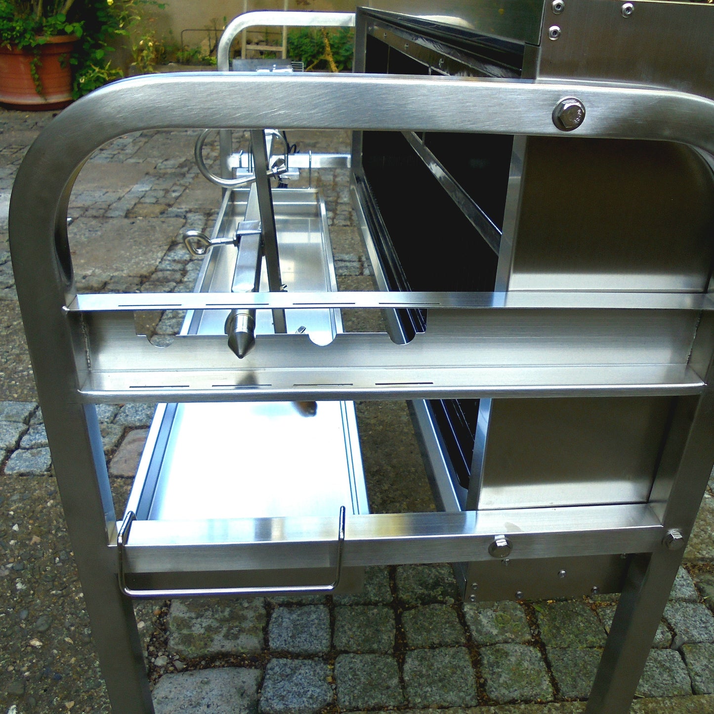 XXL suckling pig grill lamb grill spit grill vertical grill