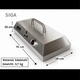 SIGA – SOMMA DOME aus Edelstahl