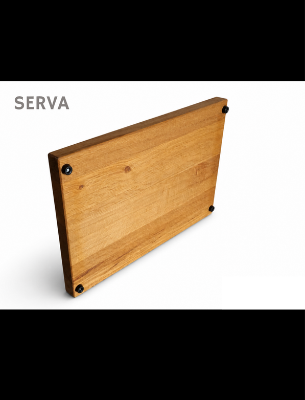 SERVA – Schneide- & Servierbrett aus massiver Eiche