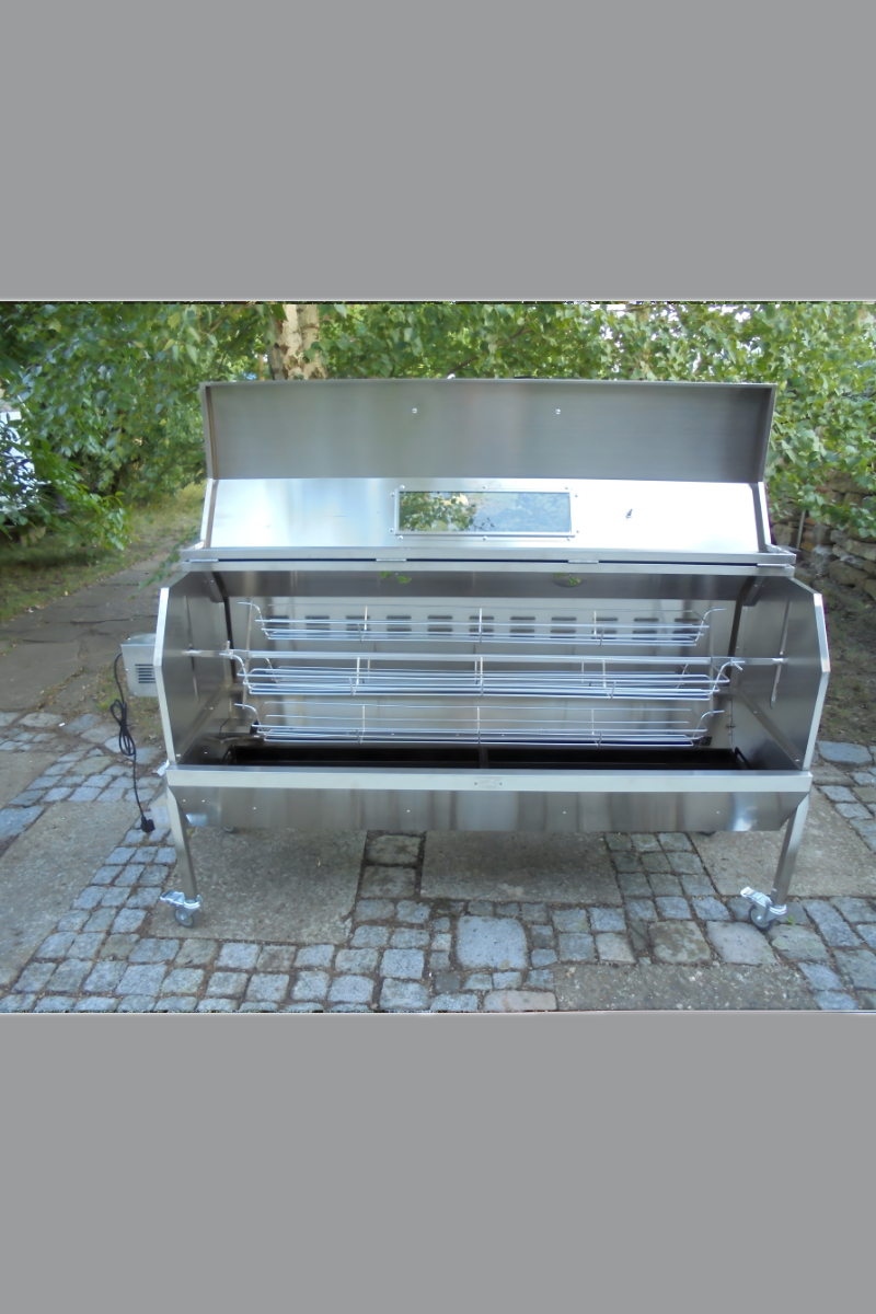 XXL Gas Spanferkelgrill Lammgrill Spießgrill BBQ Grill