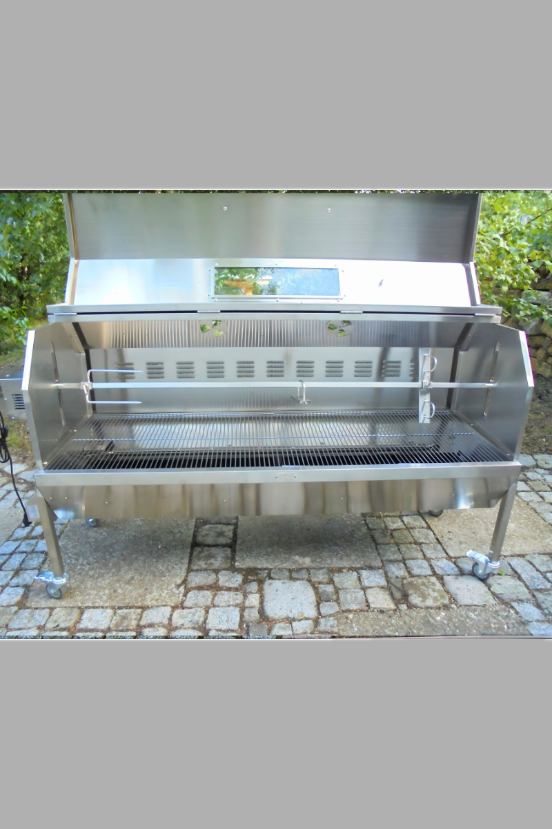 XXL Gas Spanferkelgrill Lammgrill Spießgrill BBQ Grill