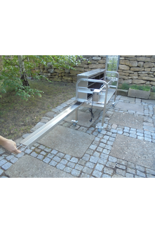 XXL Holz Spanferkelgrill Lammgrill Spießgrill Vertikalgrill